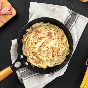 receta de espaguetis carbonara