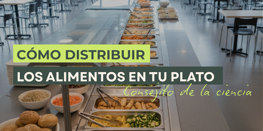 como distribuir los alimentos en el plato